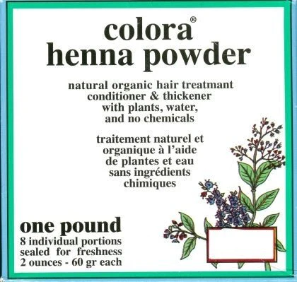 Colora Henna Kleurpoeder Economy Pack 8x60g