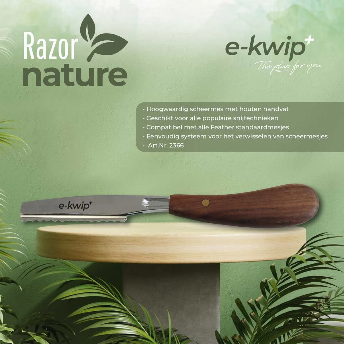 E-Kwip Razor Nature