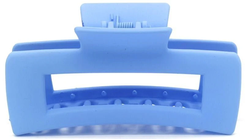 Haarklem open blauw