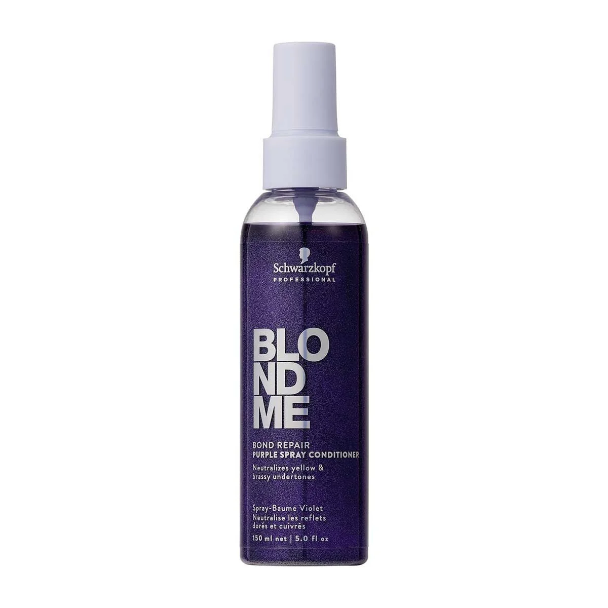 Schwarzkopf BlondMe Bond Repair Purple Spray Conditioner 150