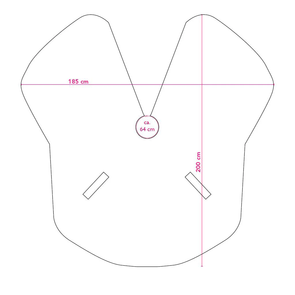 Trend Design Kaplaken French Cut Zwart - Image 8