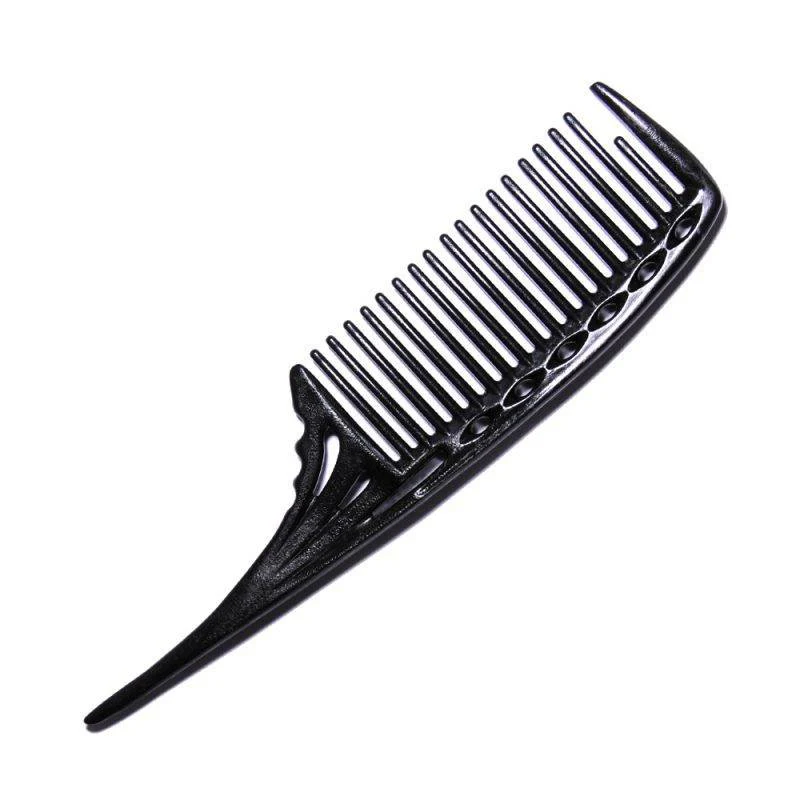 Y.S. Park Handvatkam Lange Grove Tanden 220mm Zwart YS-603